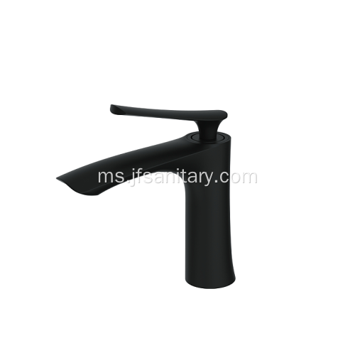 Hot Jual Brass Modern Basin Faucet Matt Black